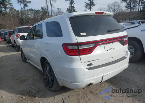 2017 Dodge Durango Gt Rwd из США, поврежденный, VIN 1C4RDHDG1HC869573